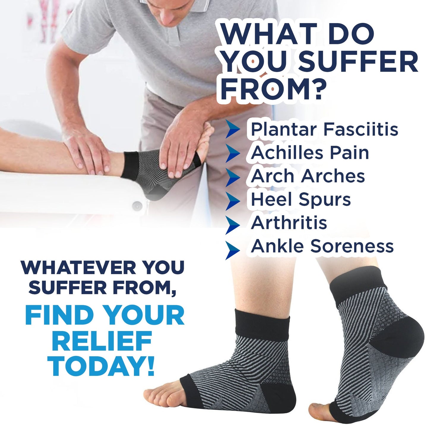 Comfort Compressions Comfort Ankle Socks