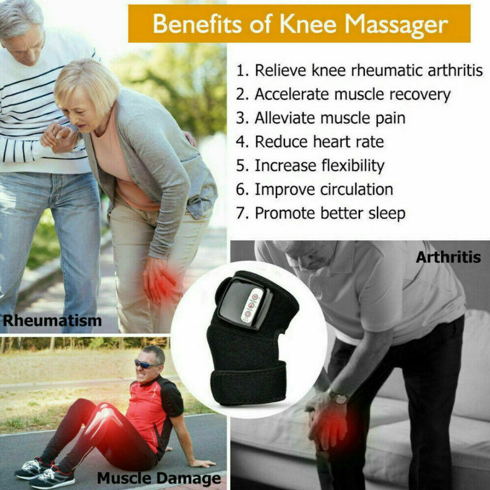 Geated Knee Arthritis Pain Relief Massager