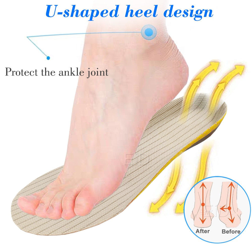 Gel Insoles for Plantar Fasciitis/Arch Support/Flat Foot