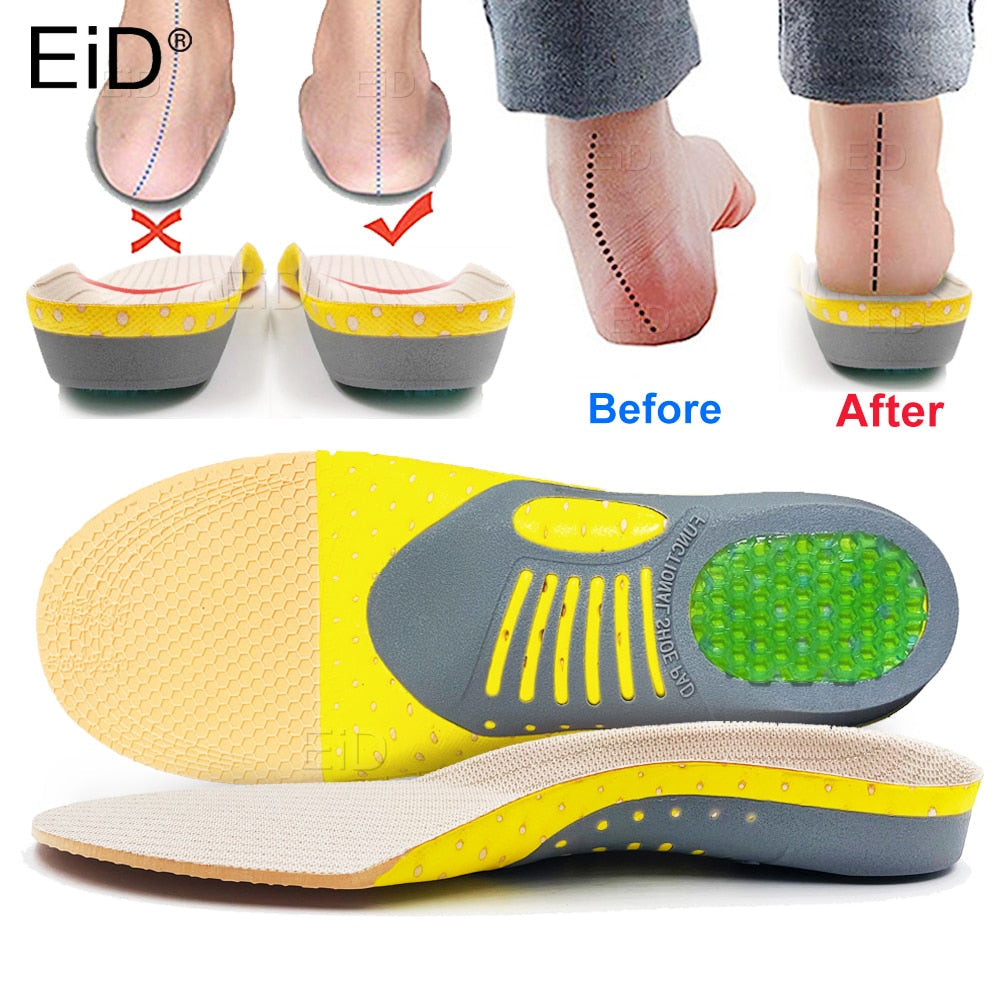 Gel Insoles for Plantar Fasciitis/Arch Support/Flat Foot