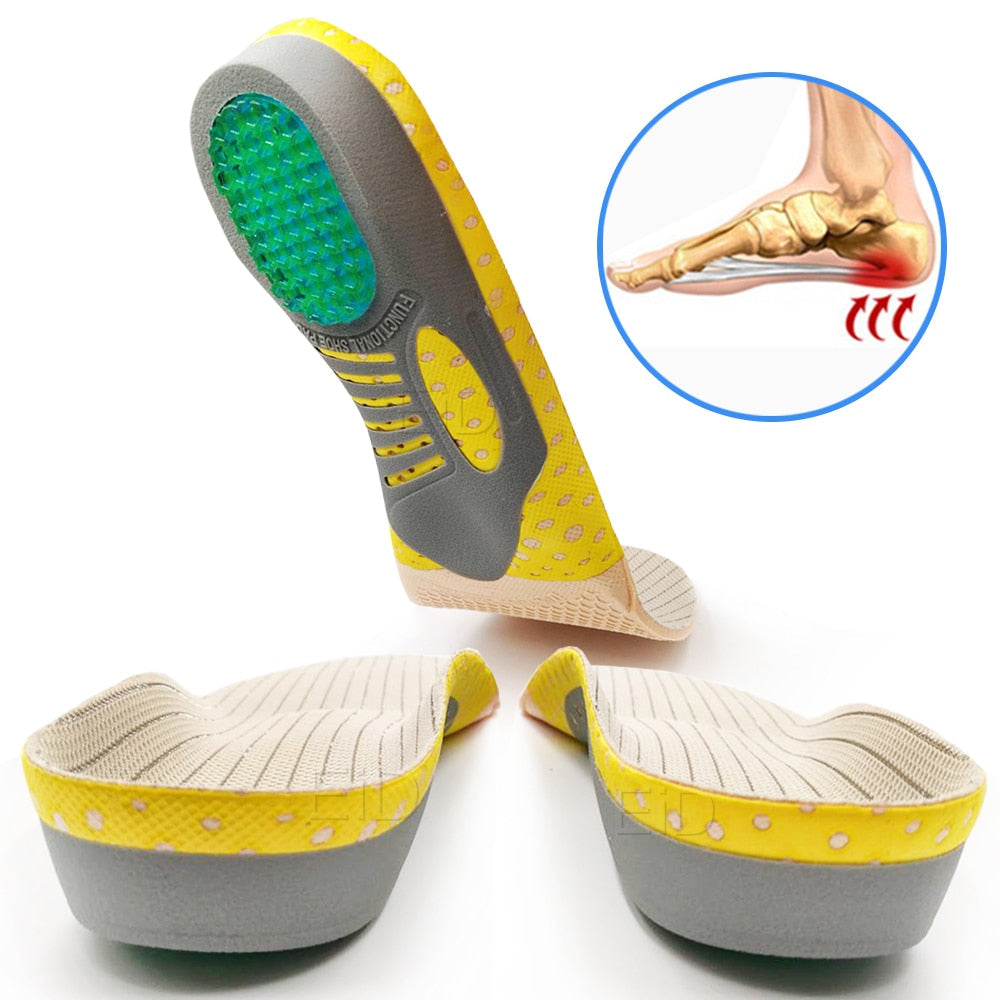 Gel Insoles for Plantar Fasciitis/Arch Support/Flat Foot