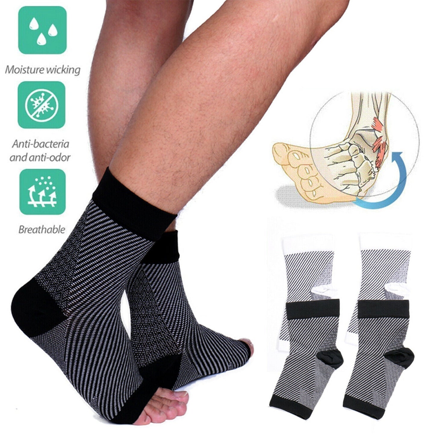 Compressions Pain Relief Ankle Socks